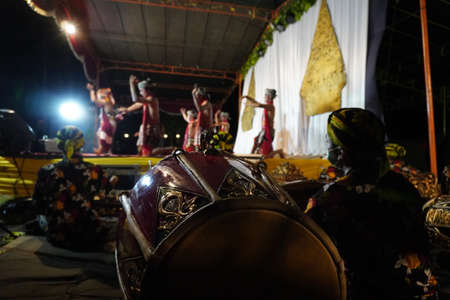 traditional dance performances from Central Java, Indonesia. "Ketoprak"のeditorial素材