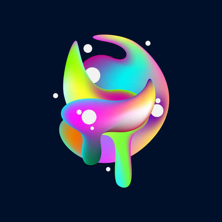 Colorful abstract cover design. Book cover background, logo or banner.のイラスト素材