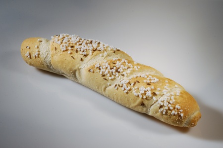 fresh pastry warm salt rod with salt and cuminの写真素材