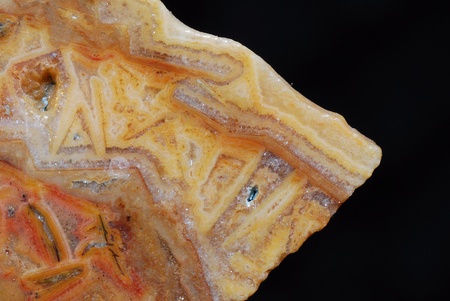 nice colorful view chalceton macro mineral quartzの写真素材