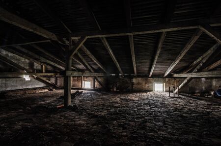 loft in old factoryの写真素材