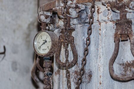 old kettle detail viewの写真素材