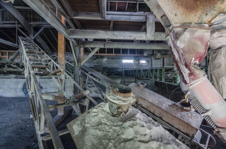 Transportation system in a factory detail view