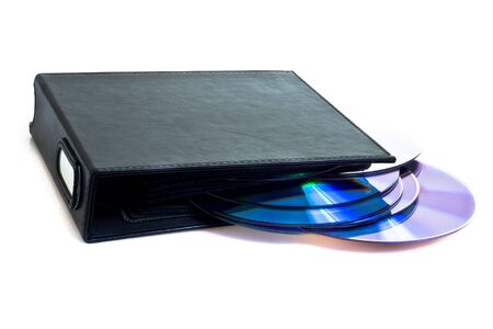 dvd/cd file archiveの写真素材