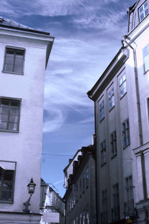 Old town House cornersの写真素材