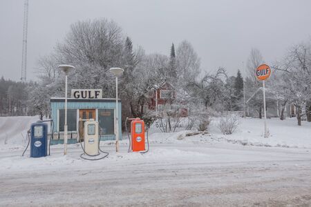 Gas stationのeditorial素材