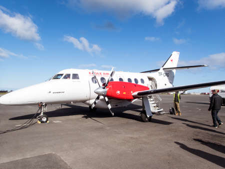 Eagle Air jetstream  32EP during boarding of the passengers