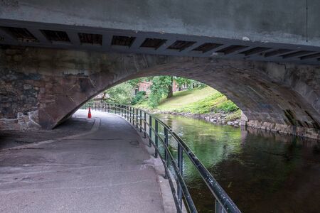 oslo, Norway - July 21, 2017:Akerselva the river in Osloのeditorial素材