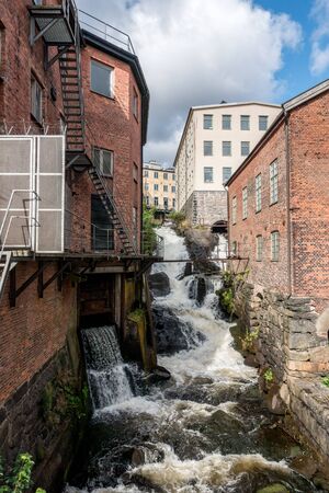 Kvarnby in Molndal  is an old farming and industy areaのeditorial素材