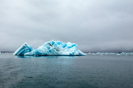 Icebergs on the east coast of Iceland