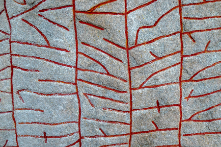 Rok Runestone is one of a kindの写真素材
