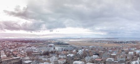 Reykjavik capital of Icelandの写真素材