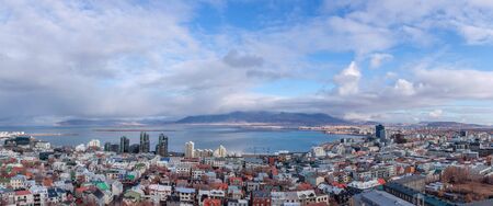 Reykjavik capital of Icelandの写真素材