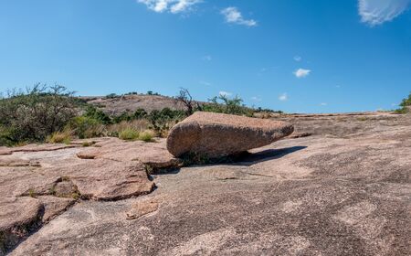 Enchanted Rock State Natural Area is close to Fredericksburg,  Texasの写真素材