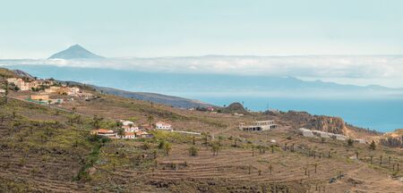 Island La Gomera viewの写真素材