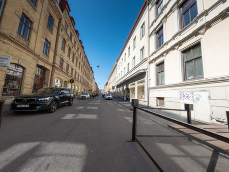 Gothenburg the largest city on the west coast of Swedenの写真素材