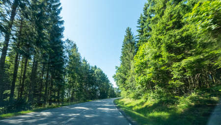 Mark district in Sweden during late summer