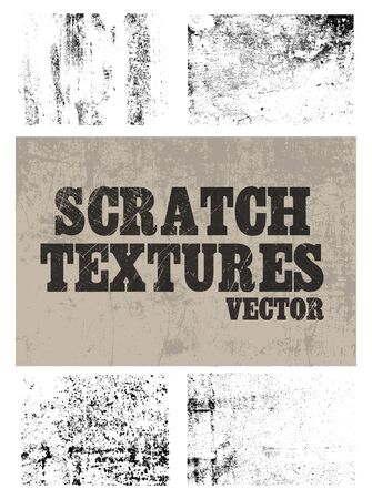 Scratch texturesのイラスト素材