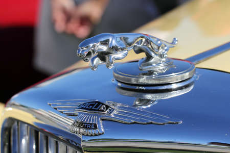 Jaguar emblemのeditorial素材