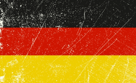 German Flag vintageのイラスト素材