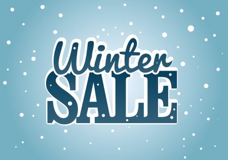 Winter Saleのイラスト素材
