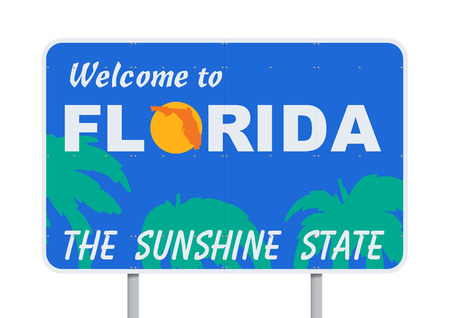 Welcome to Floridaのイラスト素材