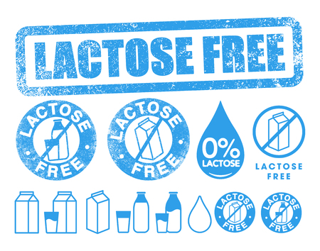 Lactose Freeのイラスト素材