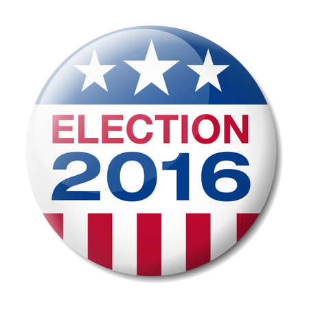 Badge Election 2016のイラスト素材