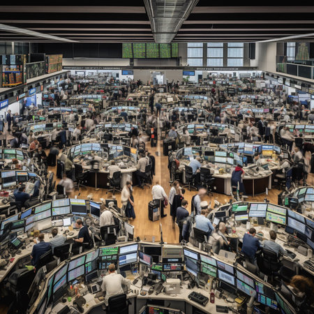 Stock exchange placeの素材