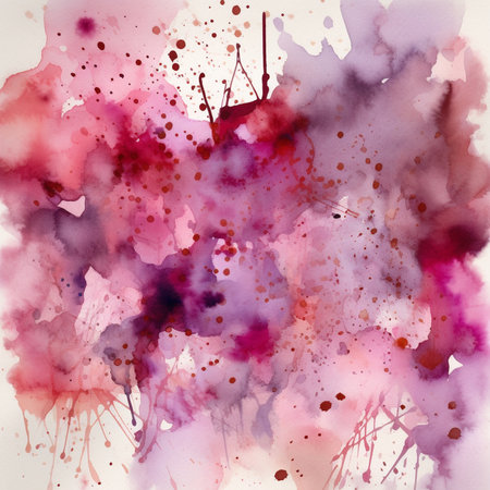 Abstract watercolor background. Hand-drawn illustration for your design.の素材