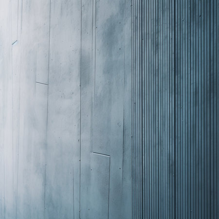Background of blue metal wall with scratches and cracks. Toned.の素材