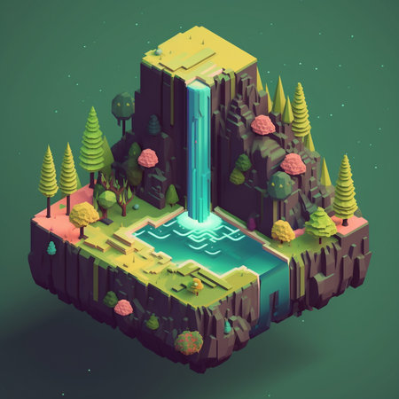 isometric city,futuristic isometric background,art designの素材