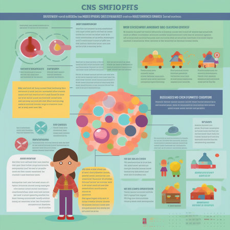 Flat design vector illustration concept of science and education. Infographic elements.の素材
