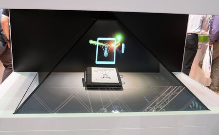 IFA 2015 Berlin, Germany - Wacom Bamboo Hologramのeditorial素材