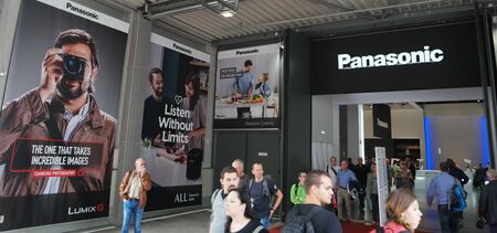 IFA 2015 Berlin, Germany - Panasonic boothのeditorial素材