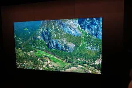 IFA 2015 Berlin, Germany - LG 8k TVのeditorial素材