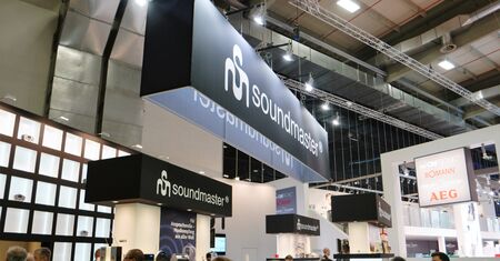 IFA 2015 Berlin, Germany - Soundmaster standのeditorial素材