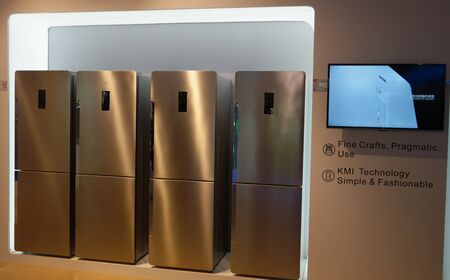 IFA 2015 Berlin, Germany - refrigeratorsのeditorial素材