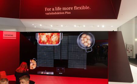 IFA 2015 Berlin, Germany - Siemensのeditorial素材