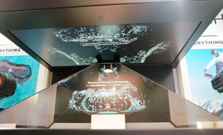 IFA 2015 Berlin, Germany - Altec Hologramのeditorial素材
