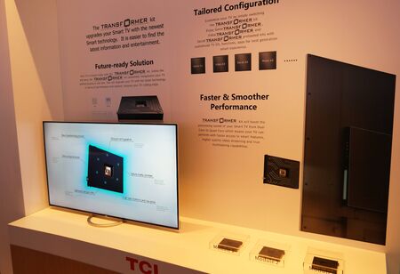 IFA 2015 Berlin, Germany - TCLのeditorial素材