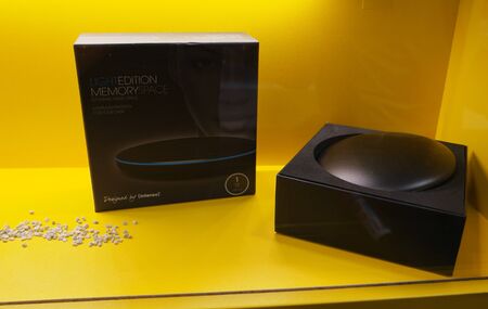 IFA 2015 Berlin, Germany - intenso External Hard Driveのeditorial素材