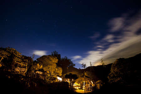 star nightの写真素材