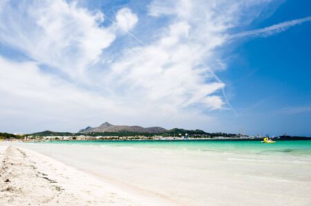 Alcudia on the island Majorca in spainの写真素材