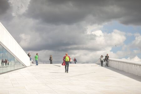 Olso Opera houseのeditorial素材