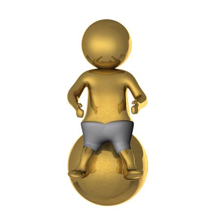 Figure in Actionの写真素材