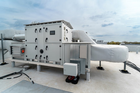 Multizone air conditioning and ventilation systemの写真素材