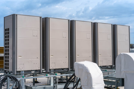 Multizone air conditioning and ventilation systemの写真素材