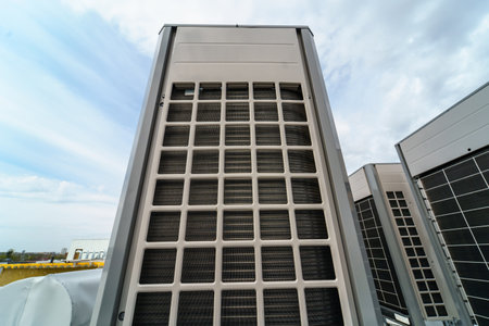 Multizone air conditioning and ventilation systemの写真素材