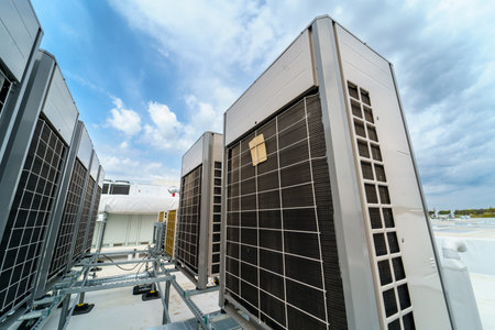Multizone air conditioning and ventilation systemの写真素材
